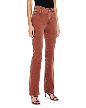 Ag Alexxis Bootcut Jeans In Sulfur Dark Walnut