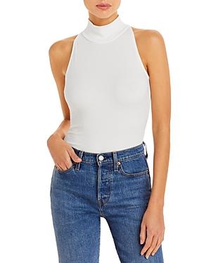 Aqua Sleeveless Mock Neck Bodysuit - 100% Exclusive