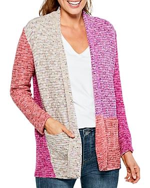 Nic And Zoe Happy Zappy Color Blocked Cardigan