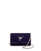 Giuseppe Zanotti Velvet Chain Wallet