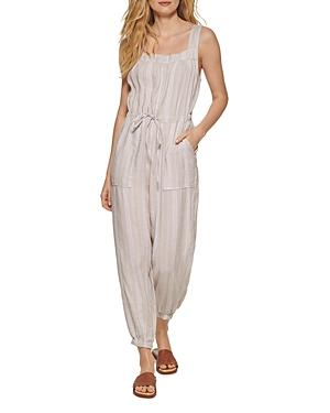 Dkny Striped Tank Jumpsuit
