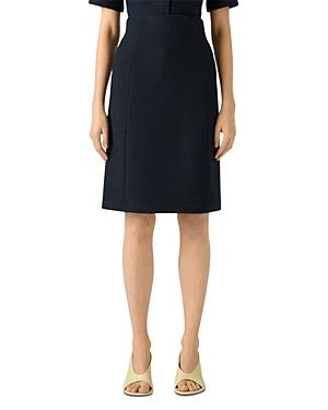 St. John Micro Textured Pencil Skirt