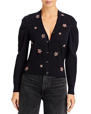 Cinq A Sept Rae Embellished Cardigan Sweater