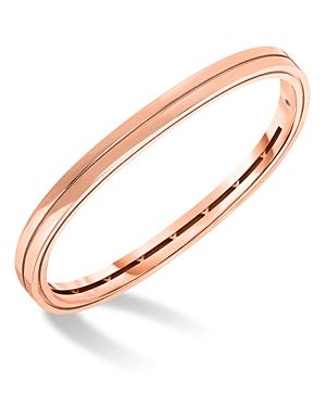 Roberto Coin 18k Rose Gold Portofino Polished Double Row Bangle Bracelet