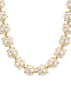 Kate Spade New York Pave-studded Simulated Pearl Necklace, 16