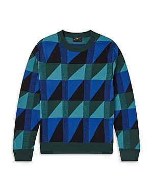 Ps Paul Smith Geometric Regular Fit Sweater