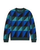 Ps Paul Smith Geometric Regular Fit Sweater