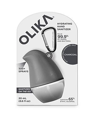 Olika Hydrating Hand Sanitizer Clip-on, Charcoal 0.6 Oz.