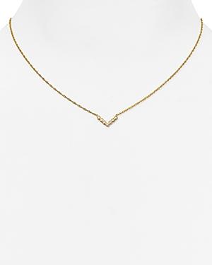 Jennifer Zeuner Bria Bezel Diamond Pendant Necklace, 15