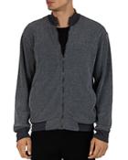 Atm Anthony Thomas Melillo Terry Fleece Zip-up Sweater