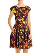 Jason Wu Printed Cap Sleeve Dress