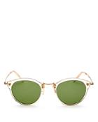 Oliver Peoples Men's Round Sunglasses, 44mm