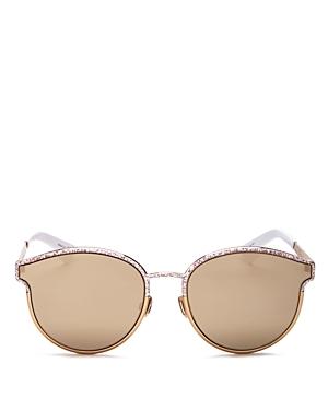 Dior Women's Symmetrics Mirrored Round Sunglasses, 59mm