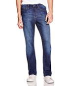 34 Heritage Charisma Relaxed Fit Jeans In Dark Hawaii