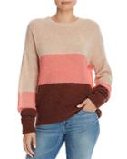 Joie Morgen Wool-blend Striped Sweater