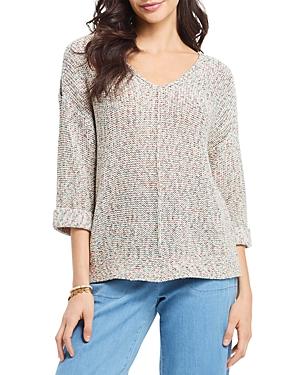 Nic+zoe Rainbow Mix Sweater