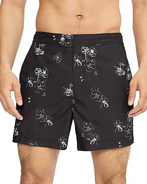 Ted Baker Linear Printed Swim Trunks