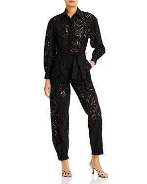 Alberta Ferretti Lace Jumpsuit