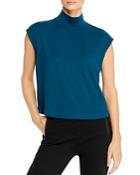 Eileen Fisher Mock-neck Boxy Top