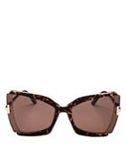 Tom Ford Women's Butterfly Sunglasses, 63mm
