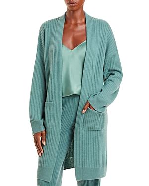 Sablyn Long Ribbed Cashmere Cardigan
