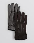The Men's Store At Bloomingdale's Suede And Leather Palm Tech Gloves - Bloomingdale's Exclusive