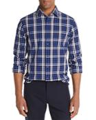 The Men's Store At Bloomingdale's Tri-color Plaid Classic Fit Shirt - 100% Exclusive
