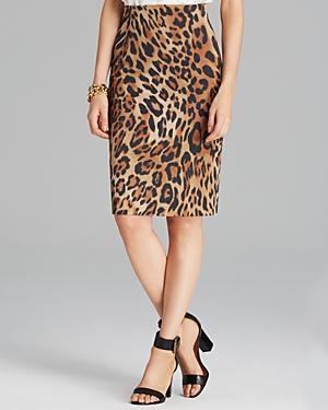 Escada Skirt - Leopard Print