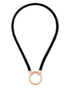 Tous 18k Rose Gold-plated Sterling Silver Hold Choker Necklace, 16.5