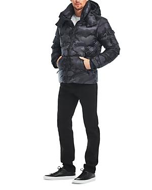 Sam. Glacier Quilted Camouflage Removable Hood Jacket