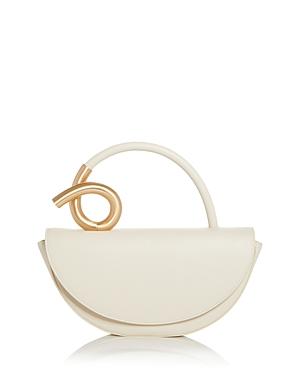 Cult Gaia Azariah Leather Top Handle Bag