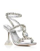 Jeffrey Campbell Women's Anasta-lhh Gem Embellished High-heel Sandals