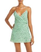 Alice And Olivia Celestine Embellished Mini Dress