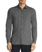 The Kooples Dark Butterfly Slim Fit Button-down Shirt
