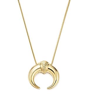 14k Yellow Gold Horn Pendant Necklace, 18 - 100% Exclusive