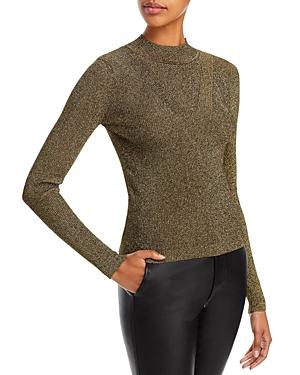 Lucy Paris Wren Metallic Knit Top
