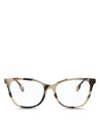 Burberry Women's Clear Cat-eye Glasses, 53mm
