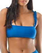 Kate Spade New York Ruffle Strap Bikini Top