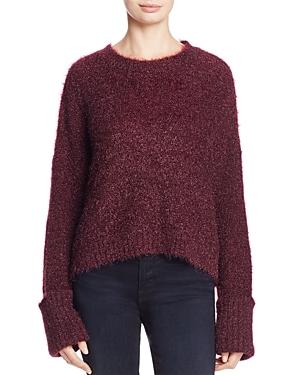 Kenneth Cole Textured Cropped Sweater