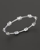 Ippolita Rock Candy Sterling Silver 9-octagon Stone Bangle