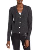 C By Bloomingdale's Faux Pearl Button Cashmere Cardigan - 100% Exclusive