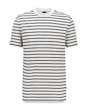 Boss Tiburt Striped Crewneck Tee