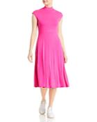 Boss Ellira Cap Sleeve Dress