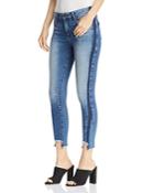 Parker Smith Twisted Seam Cropped Skinny Jeans In Ocean Side