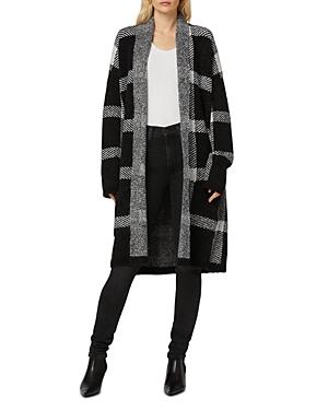Joe's Jeans Solange Intarsia Plaid Cardigan
