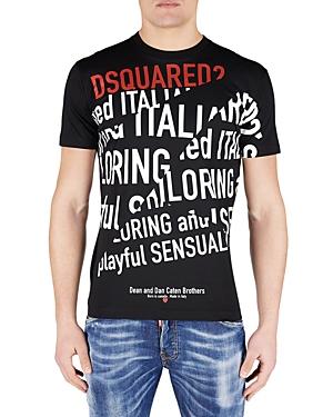 Dsquared2 Words Cool Cotton Graphic Tee