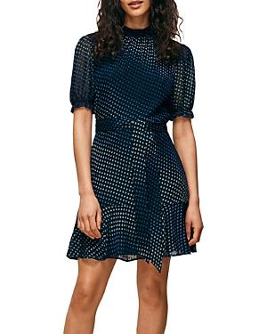 Whistles Gianna Ombre Dobby Dress