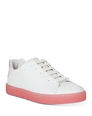 Moschino Women's Teddy Logo Lace Up Sneakers