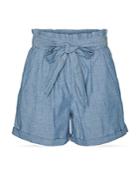Vero Moda Paulina High Rise Paperbag Waist Shorts