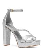 Michael Michael Kors Women's Tanner Metallic Platform Sandals